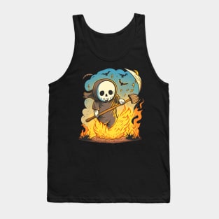 Death by fire Tank Top